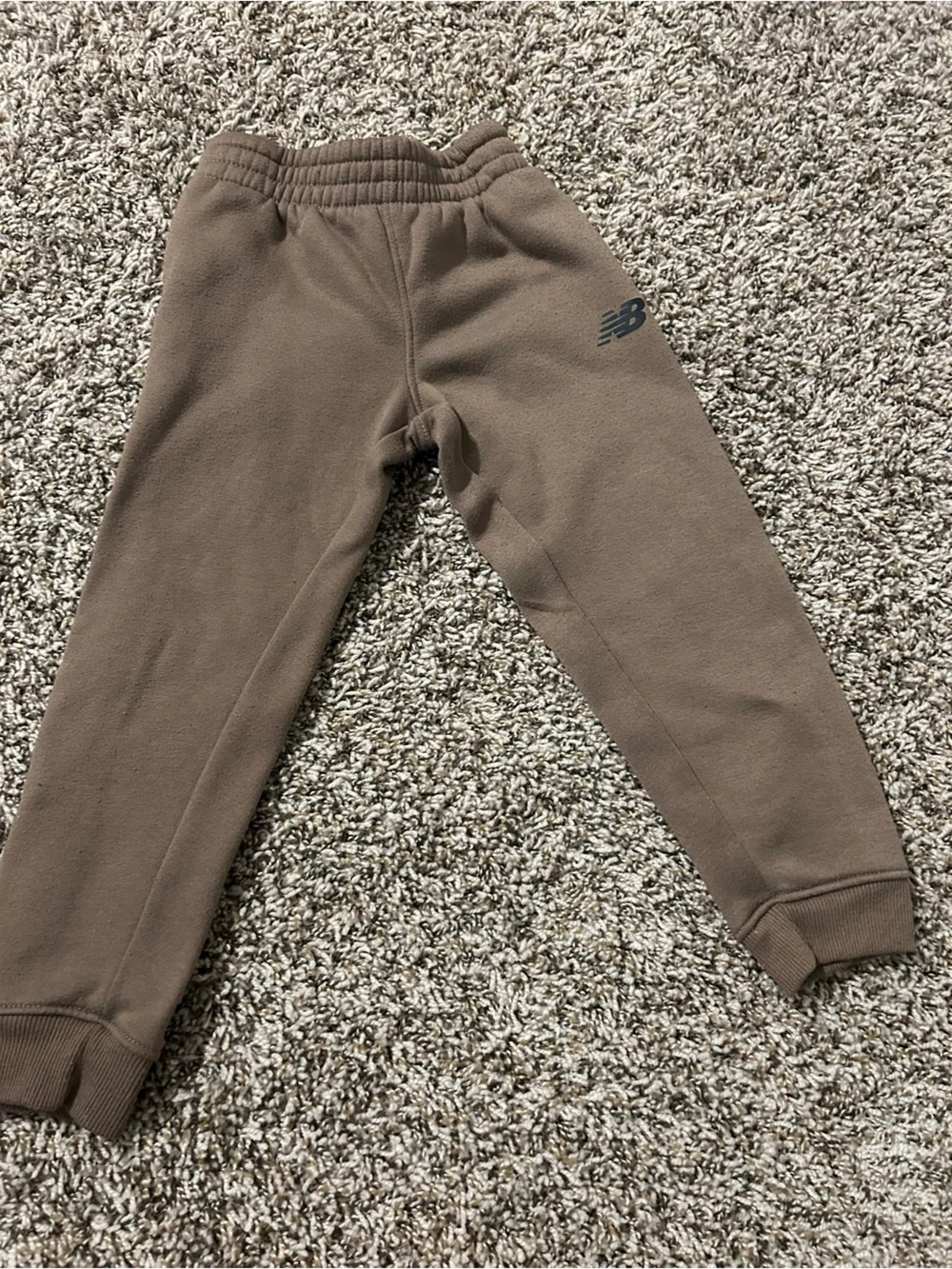 New Balance Brown Hoodie with Cream Graphic Tee